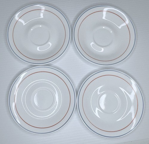 4 Corelle Country Kornblumen Untertassen 6,125" - Bild 1 von 4