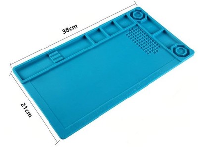 Tappeto Termico Für Saldatura KAISI S-160 Aus Silikon [38 x 21 cm]