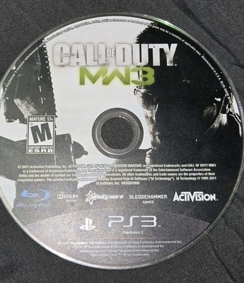 Call of Duty: MW3 Modern Warfare 3 (PS3) DISC ONLY NO TRACKING