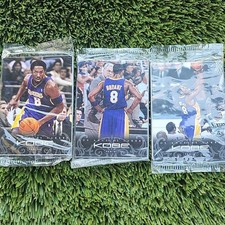 Panini Kobe Bryant Los Angeles Lakers NBA 3 Sports Trading Card Lot