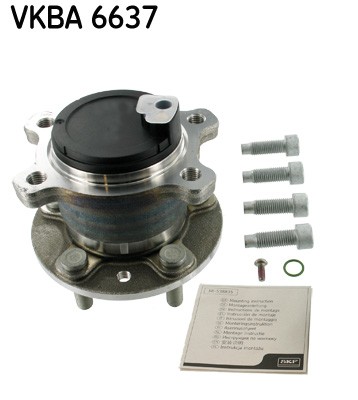 Fits SKF VKBA 6637 Wheel bearing kit VKBA 6637 Wheel bearing set with hub rear - Image 5