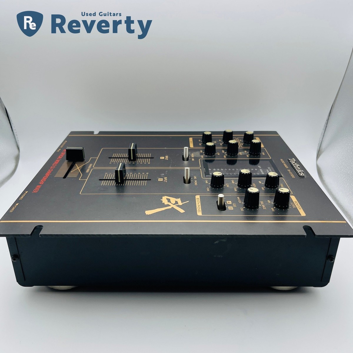 Technics SH-EX1200 Black DJ Audio Mixer Made in Japan w/Power