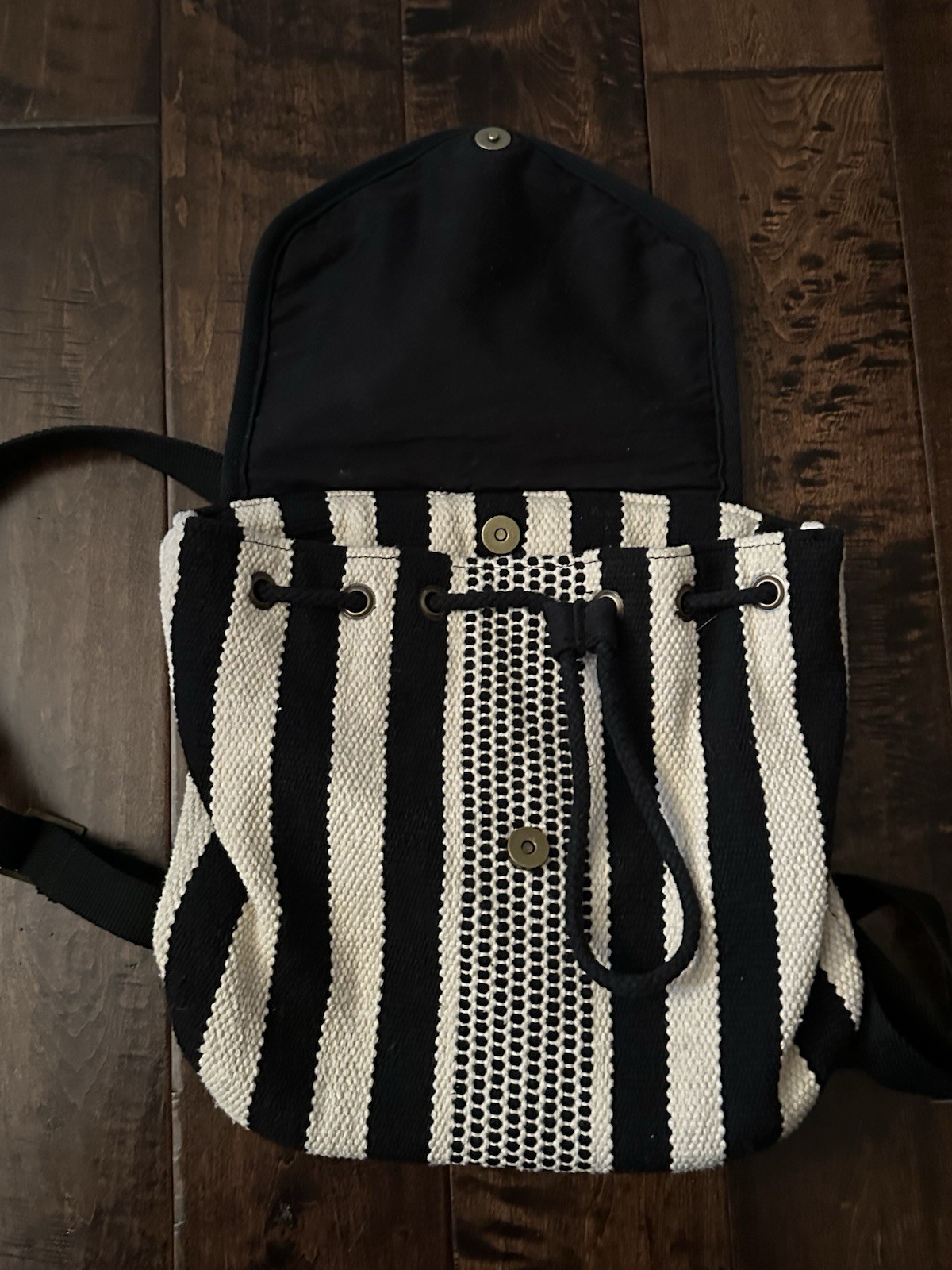 Universal Thread Mini Backpack Striped School Tra… - image 4