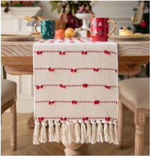 Christmas Table Runner 108 Inchs Long for Modern Farmhouse Room Home Christma...