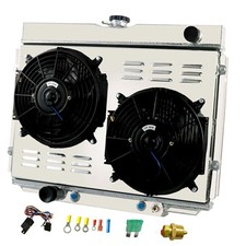 24" 3 Row Radiator Fan Shroud 67-70 Ford Mustang Ranchero Mercury 390 428 429