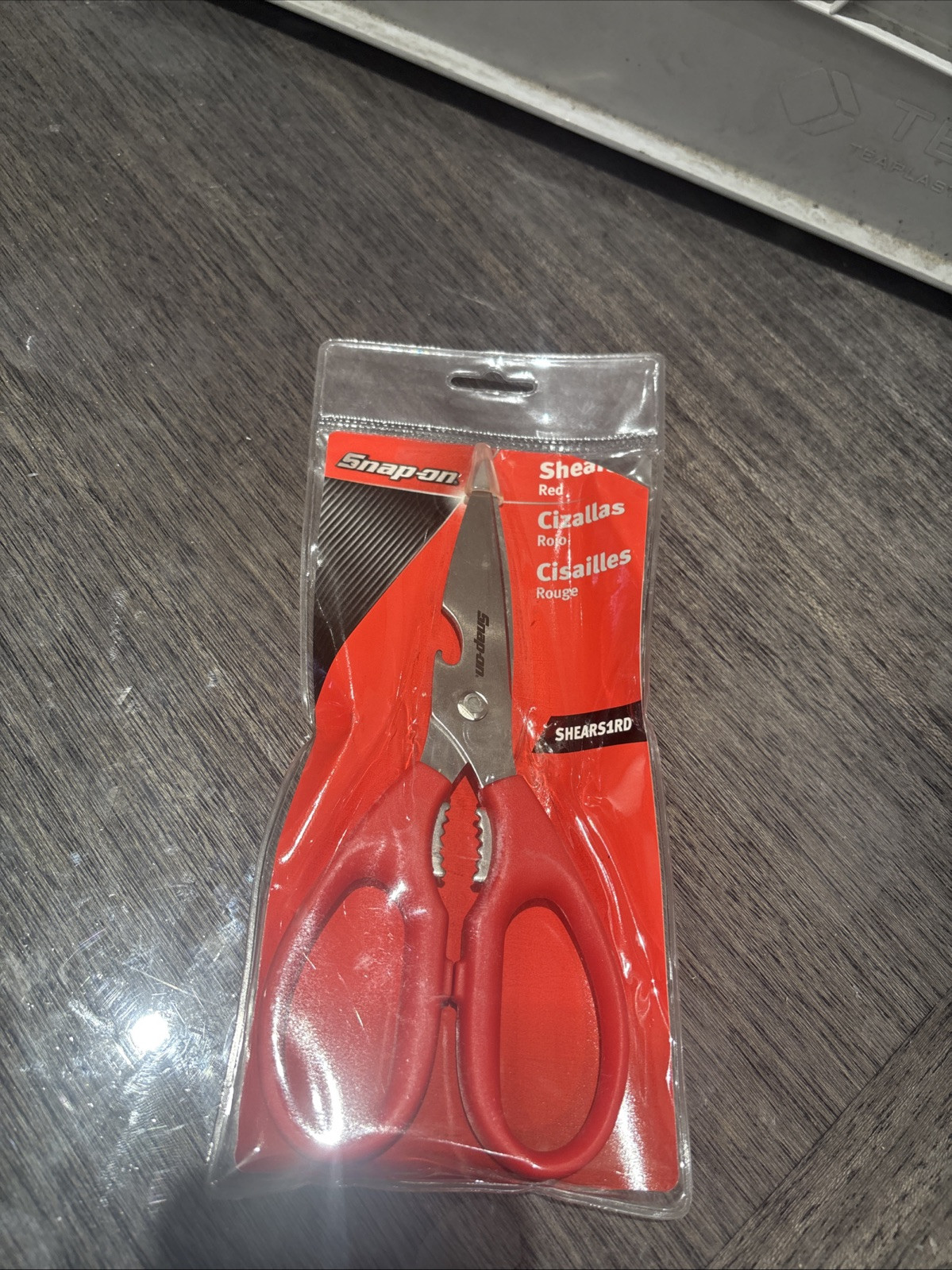 *New* Snap On Tools Scissors Shears1RD Red