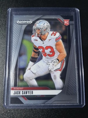 Jack Sawyer - Prizm Draft Picks 2025 - Steelers, Ohio State Buckeyes - RC