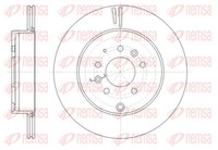Remsa 2X Bremsscheibe Hinten Ø320 Mm BelüFtet FüR Mazda CX-7 ER 2.2 MZR-CD 2.3