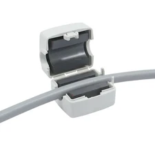 WE-STAR-TEC 742 712 Klappferrit, Ringkern geteilt klappbar, Kabel-Ø 10,5~12,5mm