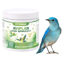 Aviplan Bird Spirulina Powder - Supplement for Birds, Feather Support 120 gr