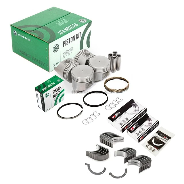 Full Gasket Set Pistons Bearings Fit 75-80 Toyota Celica Corona Pickup 2.2L 20R - Image 3 of 4