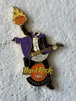 Hard Rock Cafe Myrtle Beach Halloween Headless Horseman Pin
