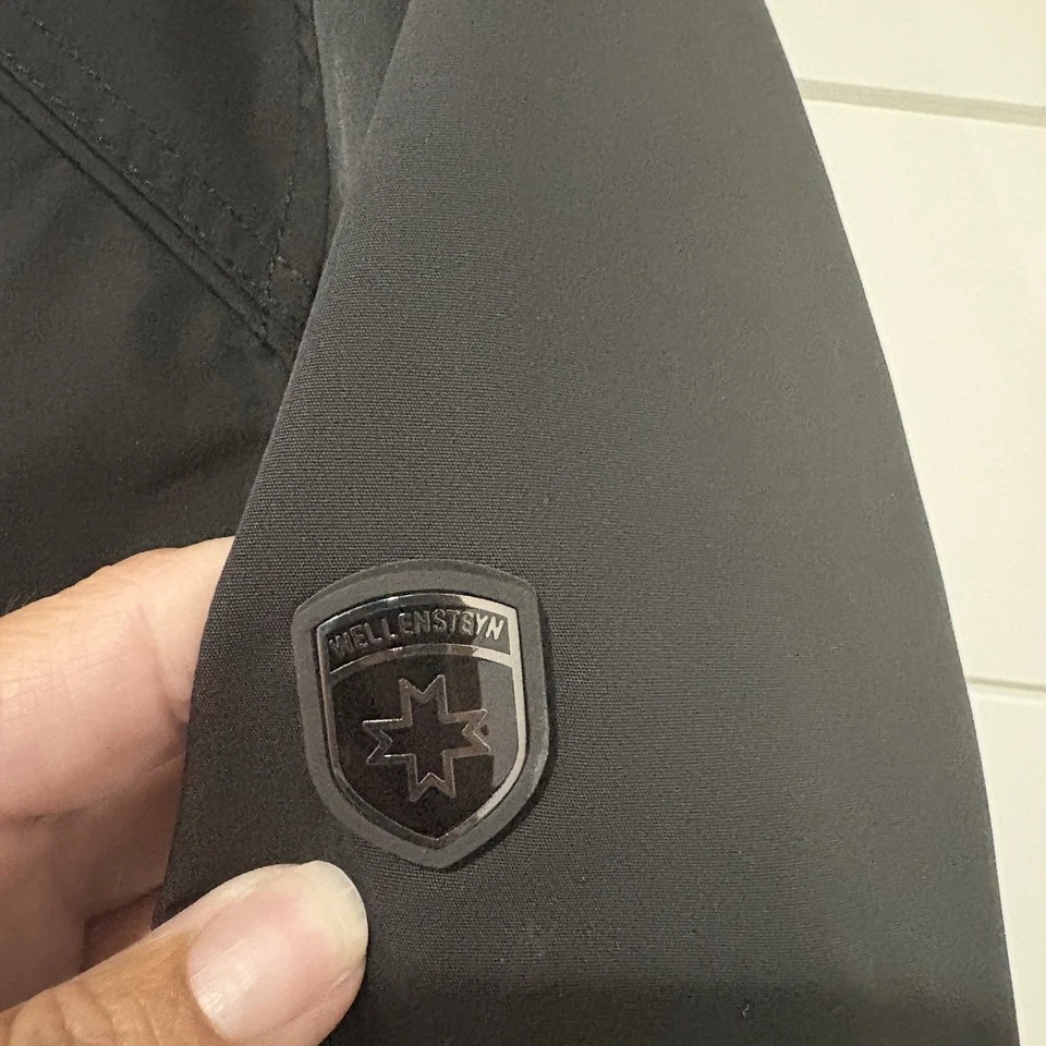 Wellensteyn | Chaqueta Abrigo Cicero Negro Bolsillos Frontales con Cremallera - ¿Talla Grande? Foto 4 de 4