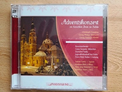 Adventskonzert Konzert im Dom zu Fulda Huber 2 CD NEU