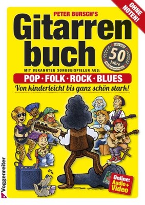 Gitarrenbuch, m. Audio-CD u. DVD. Bd.1 | Bursch, Peter | Kartoniert