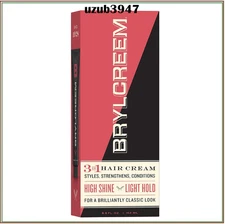 Brylcreem 3-in-1 Original High Shine Men's Hair Cream for Styling (5.5 Ounce.)