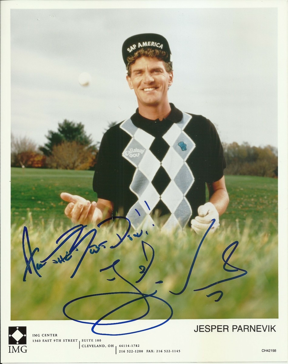 2004 UD Jesper Parnevik マーカー　直筆サイン Jesper Parnevik - PGA Golf Original Autograph 8x10 Signed Photo | eBay