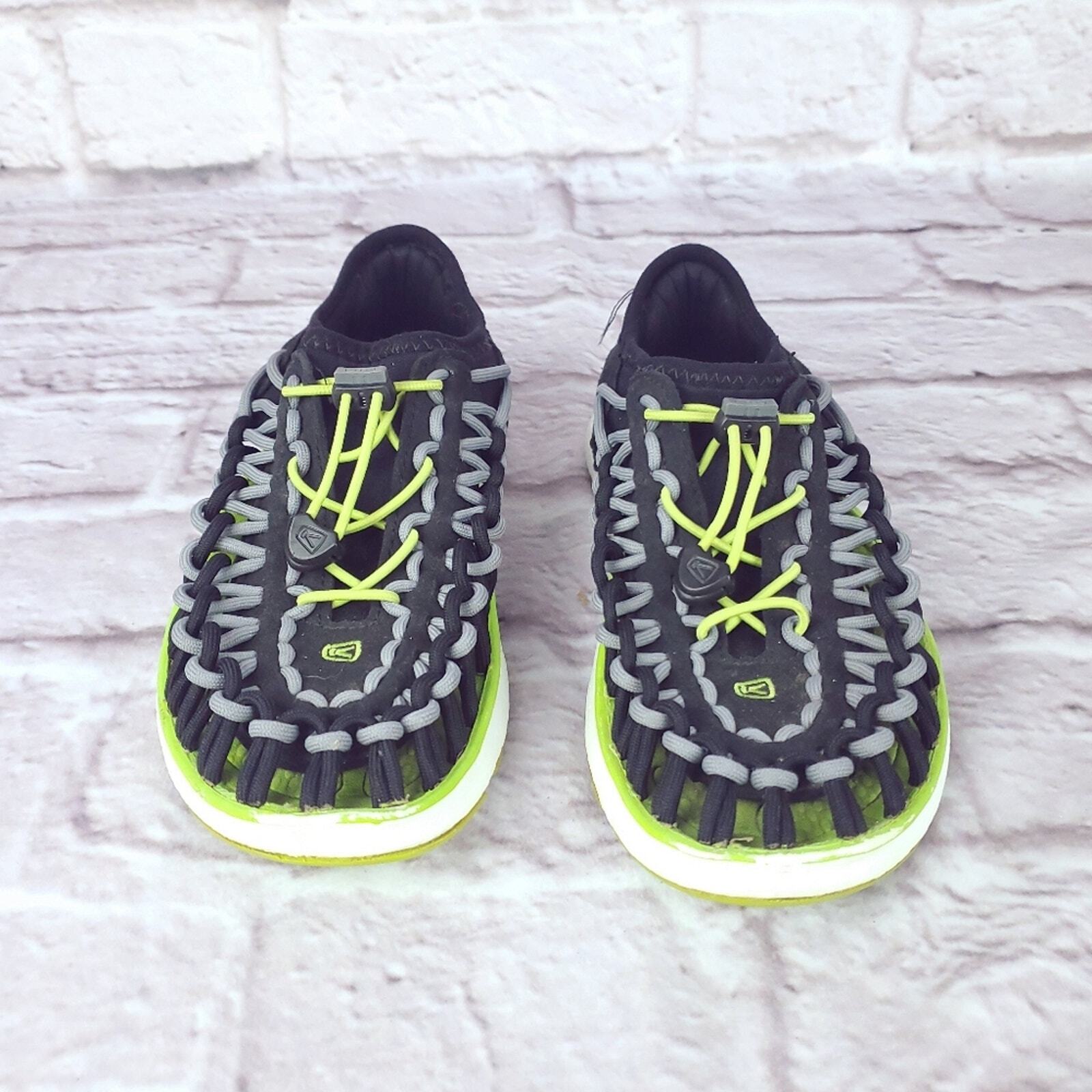 Keen uneek scarpe da acqua elastiche sandalo giovanile taglia 3 nero verde