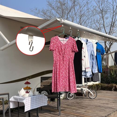 Rv Awning Hooks Rv Awning Light Clips For Christmas Camping Awning Lights Decor - Picture 6 of 7