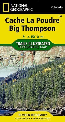 Cache la Poudre, Big Thompson Map