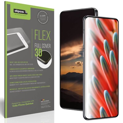 2x matte protective film for Volla Phone Quintus shock protection