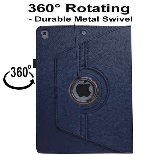 360 Rotating Smart Case Magnetic Cover with Pocket Pen Holder for Old &New iPad - Picture 15 of 45