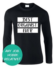 Best Ever Custom Men's Long Sleeve T-Shirt Finest Any Job Hobby Work Gift Family