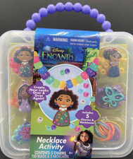 Disney: Encanto DIY Necklace Activity Set with Charms  Beads, Kids Ages 3 NEW
