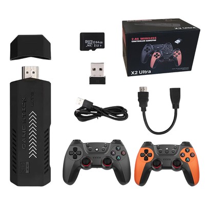 Retro Game Stick 4K HDMI-kompatibler Ausgang Kabellos Retro Spielekonsolen für TV