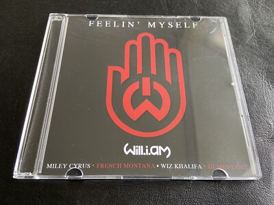 Will I Am ft. Miley Cyrus - Feelin' Myself - Rare Dutch Promo CD Single