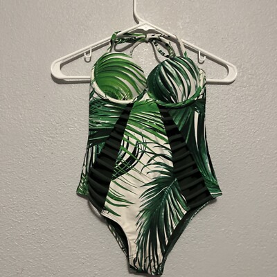 TINIBIKINI one piece bathing suit swimsuit padded bra area