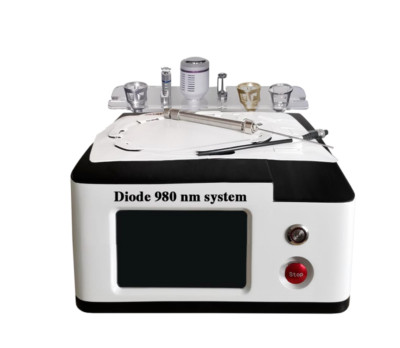 6 in1 Diode Laser 980 Physiotherapy For Vascular And Spider Vein Removal Machine