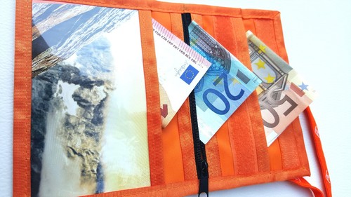 Sunwallet borsa per il petto borsa a tracolla borsa per il petto portafoglio nero beige blu - Foto 28 di 37