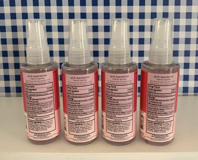 Bath & Body Works 抗菌ハンドスプレー 4種セット 4X ~ Bath & Body Works Anti-Bacterial Hand Spray ~ LARGE