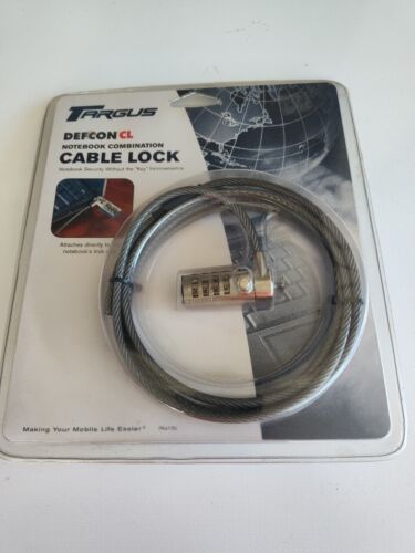 Targus Defcon CL Laptop Combination Cable Lock PA410U - Picture 2 of 4