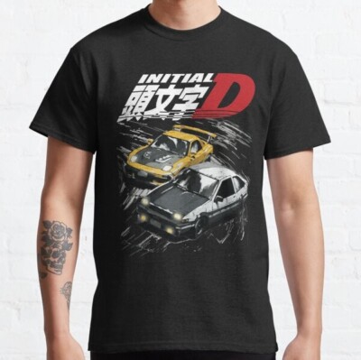 Mountain Drift Racing Initial D Tandems AE86 vs FD rx-7 Classic T-Shirt