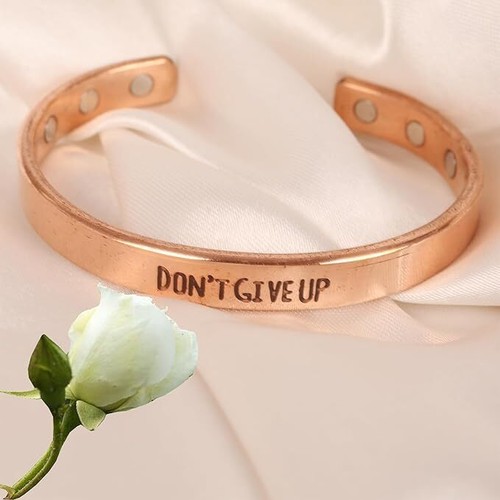 Copper Engraved Magnetic Bracelets Adjustable Bracelet Best Friend Mom Sister - Picture 37 of 86