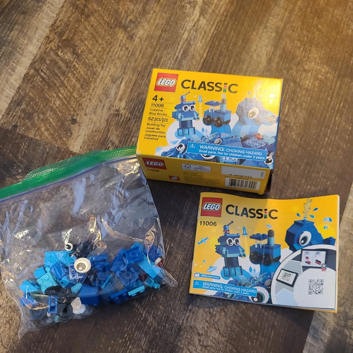 Lego classic blue hot sale