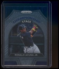 2022 Ronald Acuna Jr. Panini Prizm #CS-1 Championship Stage - Braves