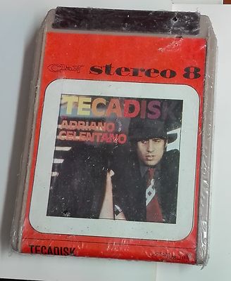 50180 STEREO 8 - Adriano CELENTANO - Tecadisk - Clan 1977 - SEALED