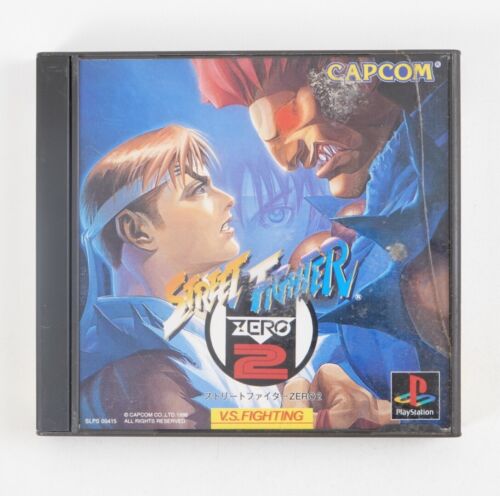 Street Fighter Zero 2 Sony PlayStation PS1 Japan Import US Seller