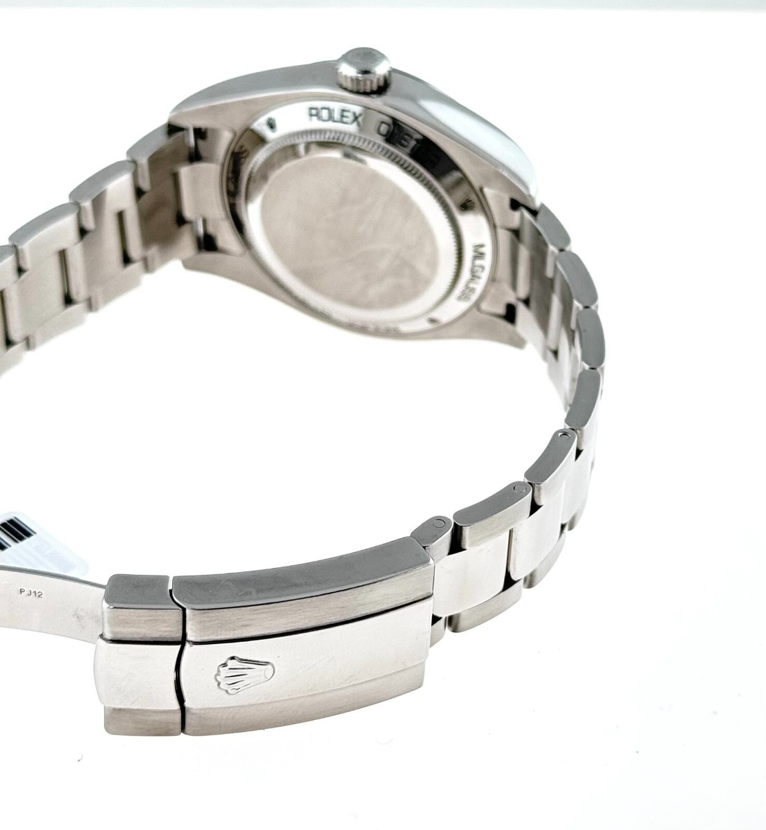 Rolex Milgauss 116400 40mm Steel Oyster Black Dial Orange Hand