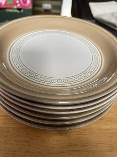 Denby Seville Pattern 6 Side / Tea Plates 18cm - Picture 5 of 12