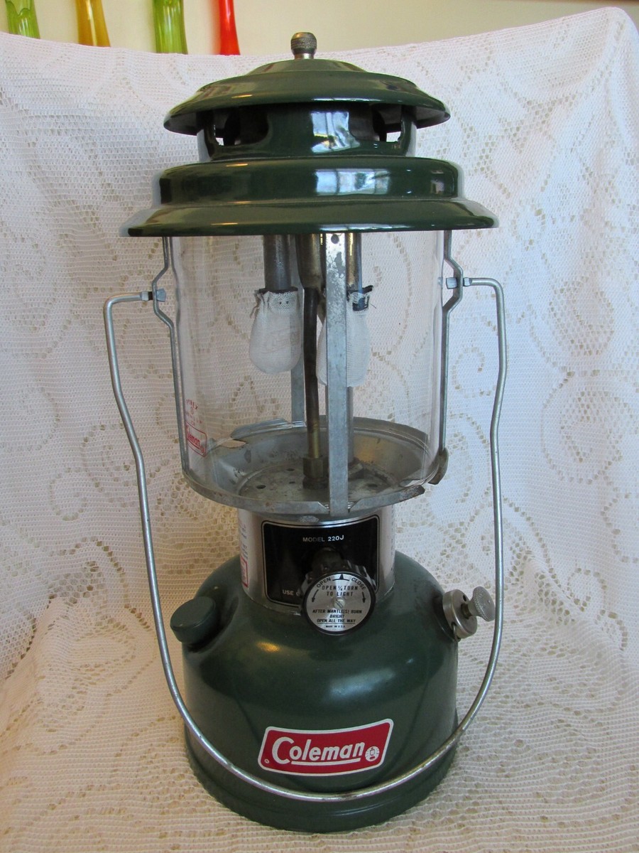 Vintage Coleman 220J 2 Mantle Lantern 3-77 | eBay Vintage Coleman 220J 2 Mantle Lantern 3-77 | eBay
