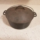 Wagner Ware #8 Cast Iron Drop Drop Round Roaster Lid No. 8a