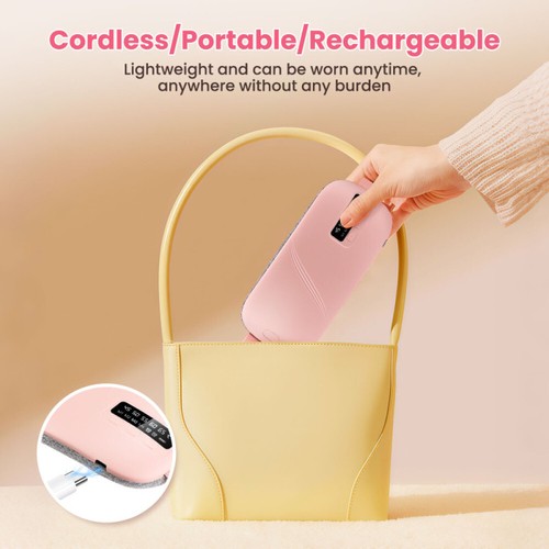 Electric Heating Menstrual Vibration Pad Belt For Period Pain Relief Cramps - Picture 14 of 20