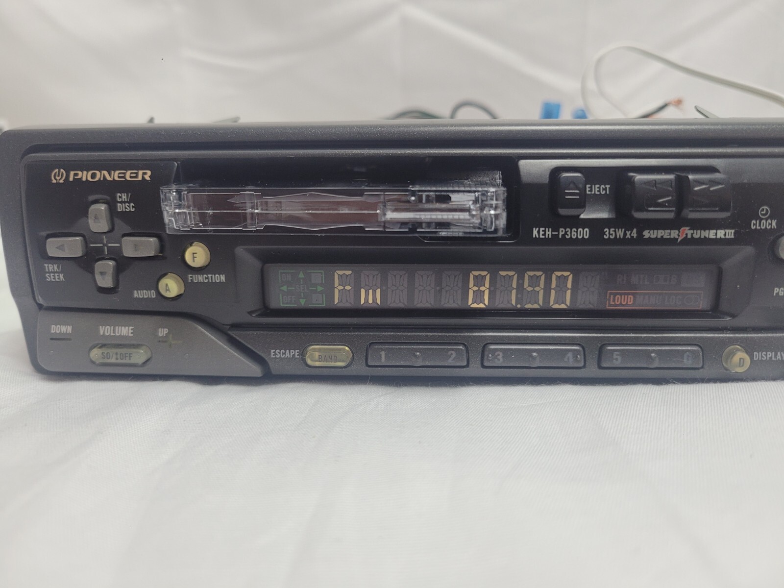 Vintage Pioneer KEHP3600 Car Audio Cassette Deck eBay