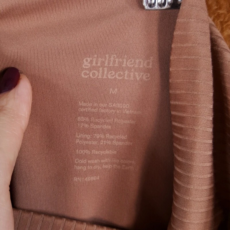 girlfriend-collective pull on rib recycled leggings