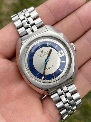 Orologio Watch Certina DS-2 Automatic Vintage Swiss Diver Sub Rare - Imagen 1 de 4