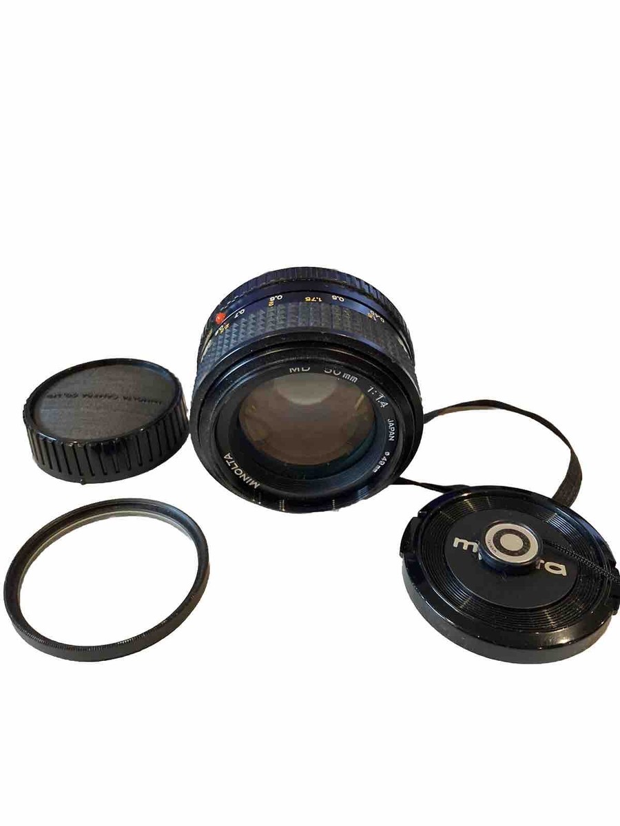 MINOLTA 50mm F1.4 MF Standard Lens For MD Mount made in